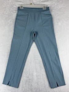 WYNNE LAYER Damen Blau Stretch Freizeit Hose Fronttaschen Größe S - Bild 1 von 15