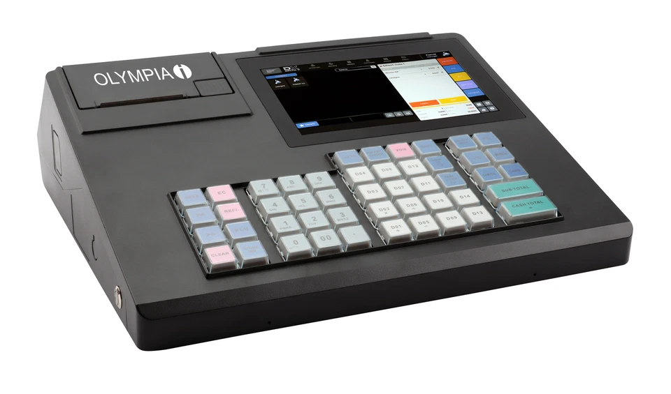 Registrierkasse K200 ohne Kassenlade inkl. TSE schwarz OLYMPIA K200-TSE (4030152