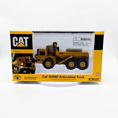 1/50 die-cast metal Caterpillar D350D Articulated Dump Truck Norscot - Image 1 of 4
