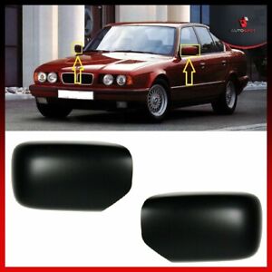 BMW E36 E34 WING MIRROR COVER CAP FOR PAINTING PAIR SET LEFT & RIGHT 1990-2000