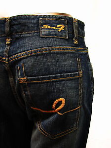 Seven 7 Premium Denim Brand Men's Jeans Straight Classic Rise Eagle Blue 29