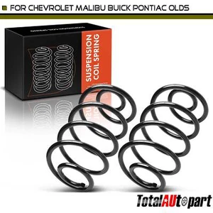 2Pcs Coil Springs for Chevrolet Malibu Monte Carlo El Camino GMC Olds Buick Rear - Picture 1 of 8