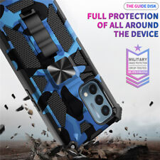 For Motorola Moto G22 G53 E32 Edge30 Pro Case Military Shockproof Magnetic Cover