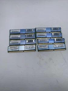 Lot Of 8 HP 398709-061 8GB & 398708-061 4GB & Crucial CT102472AF667.36FA1D4 8GB - Picture 1 of 7