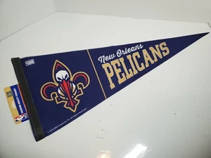New Orleans Pelicans Felt Pennant 12x30 Basketball 2018 - Picture 1 of 6