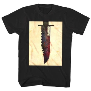 Rambo Big Bloody Knife Men's T Shirt - Picture 1 of 4