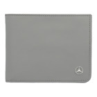 Mercedes Benz Original Geldbörse mit RIDF Schutz Rindleder Grau Neu OVP