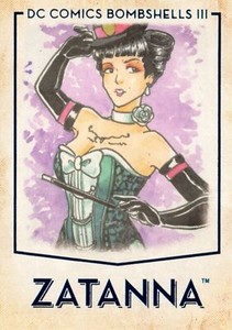 ZATANNA / DC Comics Bombshells III (2019) BASE Trading Card #62