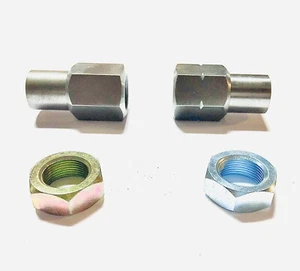 7/8"-18 JAM NUT AND WELD BUNGS RH LH FOR ROD ENDS-OFF ROAD-4 LINK SUSPENSION - Picture 1 of 3