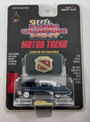 Buick Riviera 1949 Racing Champions Mint Motor Trend verde escala 1:64 Foto 1 de 3