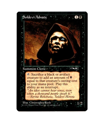 MTG Soldevi Adnate B SP/NM-  Alliances Magic the Gathering ~ Free Shipping ~ - Image 1 of 2