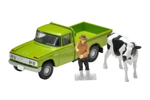 Tomica Limited Vintage 1/64 LV-189c Toyota Stout Green with figure - Picture 1 of 7