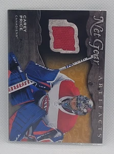 2021-22 UD Artifacts Carey Price Net Gear #NG-CP Canadiens - Picture 1 of 2
