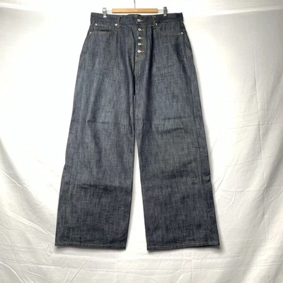 No/Faith Studios Raw Japanese Selvedge Denim Loose Fit Jeans - Image 1 of 4