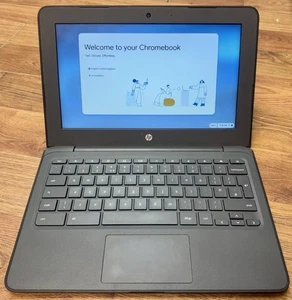 HP Chromebook 11A G6 EE 16GB Storage, 4GB Ram, 11.6” Display, AMD Radeon R4 - Picture 1 of 5