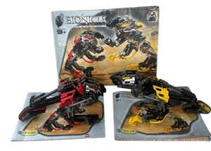 LEGO Bionicle Muaka & Kane-Ra 8538 2001 Rahi 98% Complete Manuals, Box, Bags - Picture 1 of 24