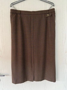 DELMOD Rock Gr. 48 neuwertig braun/blau - Bild 1 von 6