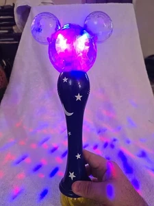 Mickey Mouse Disney Park GLOW Bubble Wand - Picture 1 of 9