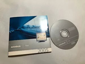 AS IS UNTESTED AutoDesk AutoCAD 2005 Trial Windows XP/2000 Software Disc Sleeve - Picture 1 of 3