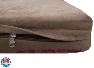Dogbed4less DIY Pet Bed Pillow Brown Microsuede Duvet Cover and Waterproof In - Picture 1 of 5