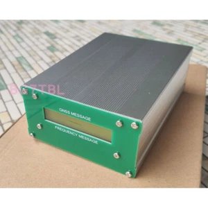 LCD-GNSS GPS Clock 10MHz GNSS Disciplined Oscillator with LCD Frequency Display - Picture 1 of 5