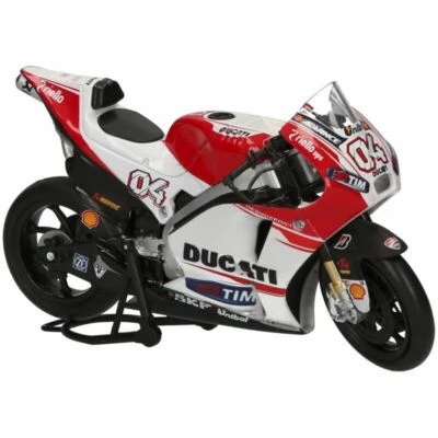 Newray Ducati Motogp 1:12 Druckguss Modell Motorrad Andrea Dovizioso #04 - - Bild 1 von 4