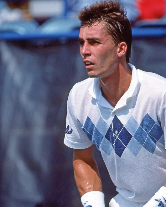 1983 Tennis Legend IVAN LENDL Glossy 8x10 Photo Print Poster - Image 1 of 1
