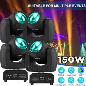 150W LED Moving Head Stage Lighting RGBW Beam DJ Disco Party Club Show Light DMX - Picture 1 of 14