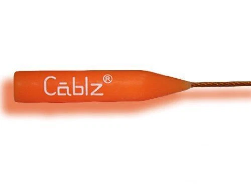 Sistema de retención de gafas Cablz naranja original 14 pulgadas templo grande impermeable Foto 1 de 1