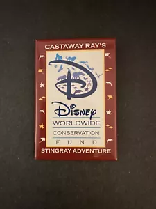 Pin Back Button - Disney Worldwide Conservation Fund - Castaway Ray's - Stingray - Picture 1 of 3