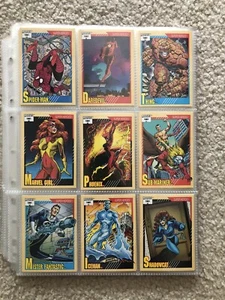 Marvel Universe 1991 - Serie 2: 120 cartas todo en hojas de plástico - Imagen 1 de 7