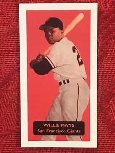 WILLIE MAYS BASEBALL CARD-S.F. GIANTS RARE U.K.ISSUE-VERY SCARCE CARD-NRMNT-MINT - Picture 1 of 3