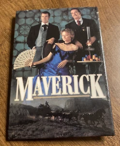 Vintage 1994 Maverick Promo Movie Pin WB Mel Gibson Jodie Foster James Garner - Picture 1 of 16