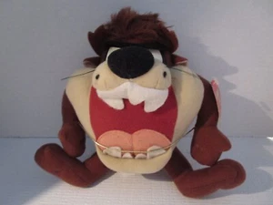 Looney Tunes TAZ Plüsch 1998 Tasmanian Devil Russell Stover Candy Promo mit Etikett - Bild 1 von 3