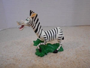 Topper torta vintage MADAGASCAR DecoPac figure in plastica zebra (Marty) - Foto 1 di 7