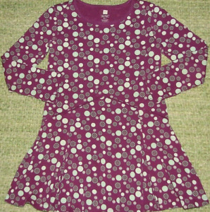 TEA COLLECTION Adorable Floral Dot Boutique FALL Dress Girls 5 Back To School