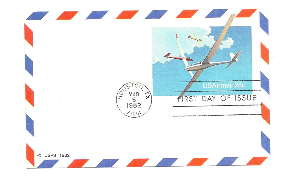 UXC20 28c Soaring, Uncacheted FDC - Image 1 of 1