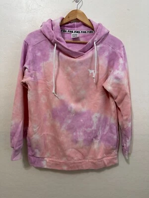 Suéter Pullover Rosa Victorias Secret Tie Dye Talla S Hippie Festival Playa Y2K Foto 1 de 4