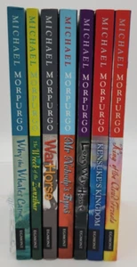 Arthur Michael Morpurgo 7 Paperback Book Lot Set Young Adult - Imagen 1 de 6