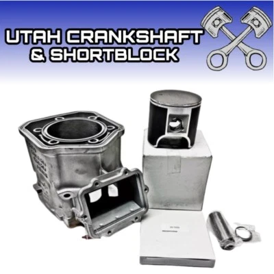 Resleeved Ski-Doo 600 597 500SS Cylinder Piston 99-20 Formule DLX Z GSX GTX - Image 1 of 2