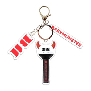 BABYMONSTER Light Stick Keychain Acrylic Pendant Bag Charm - Picture 1 of 1