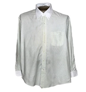 Brooks Brothers Makers & Merchants Mens Cotton Check 16.5-35 Shirt Made In USA - Picture 1 of 8