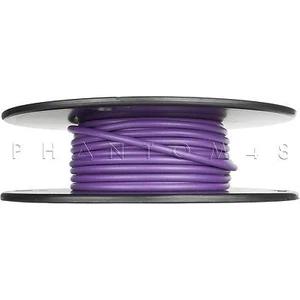 George L's .155 Bulk Instrument Guitar/Bass Cable Wire By-the-Foot 1ft - PURPLE - Picture 1 of 2