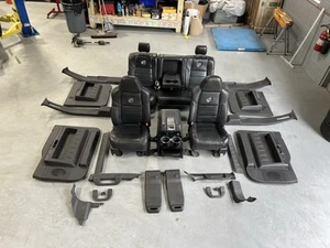 08-10 Ford Super Duty F250F350 Crew Cab Harley Davidson Full Interior Seats #949 - Picture 1 of 14