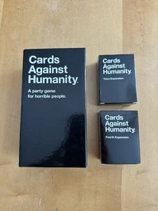 Cards Against Humanity Playing Cards (includes third & fourth expansion sets!) - Picture 1 of 5