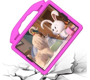 ICANDY Kids 10.2" Ipad 7/8/9 Gen Protective Shock Scratch Proof Case Stand Pink - Picture 1 of 4