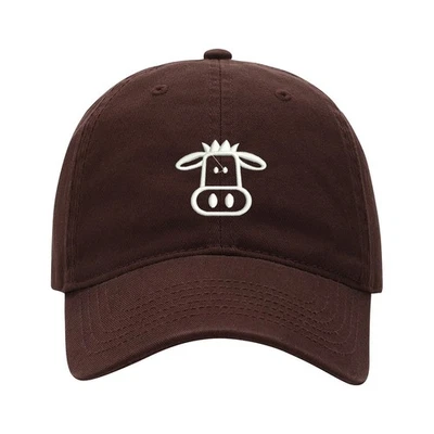 Gorra de béisbol gorra bordada para vacas animales gorras de béisbol ajustables para hombre  Foto 1 de 4