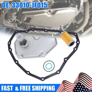 Kit de junta de cárter de filtro de aceite de transmisión 33010-JF015 para Nissan Sentra Versa 12-19 - Imagen 1 de 13