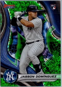 2024 Bowman's Best Jasson Dominguez Green Mini Diamond /99 (RC) Yankees - Bild 1 von 2