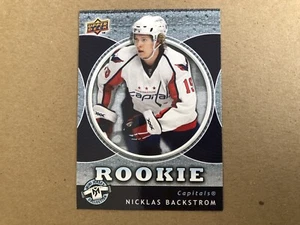 2007-08 NICKLAS BACKSTROM Upper Deck MINI JERSEY Rookie RC #150 CAPITALS — NM - Picture 1 of 11